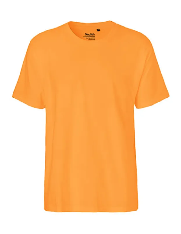 Neutral - Classic  T-Shirt - Okay Orange - 100% Biologisch Katoen sold by Pure Kleding