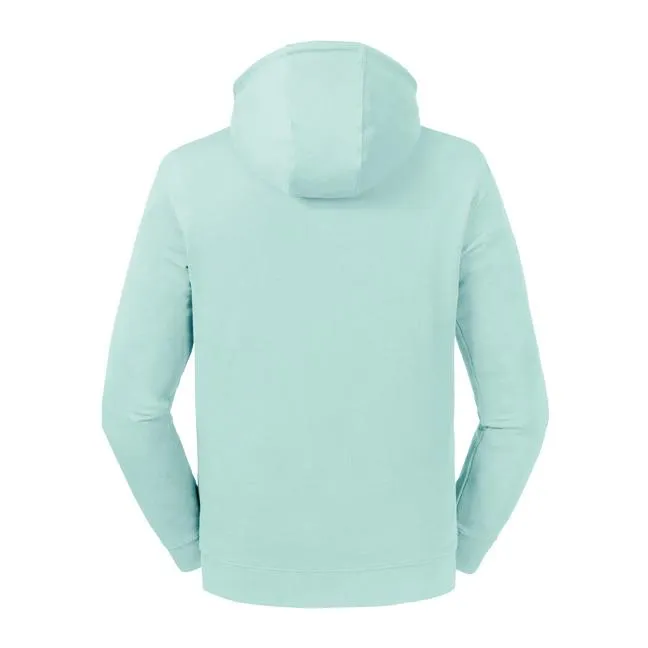 Russell - Organic Hoge Hals Hoodie - Aqua - 100% Biologisch Katoen sold by Pure Kleding product image thumbnail 2