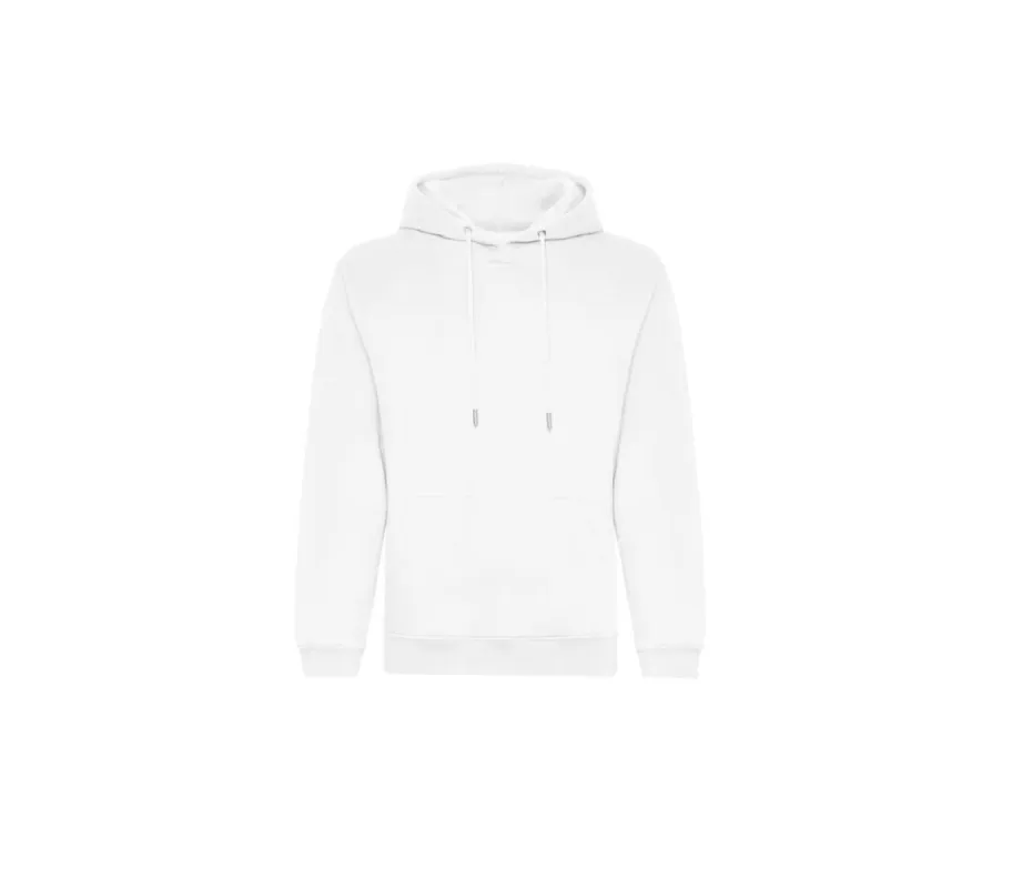 Just Hoods - Organic Hoodie - Wit - Gerecyclede Materialen sold by Pure Kleding