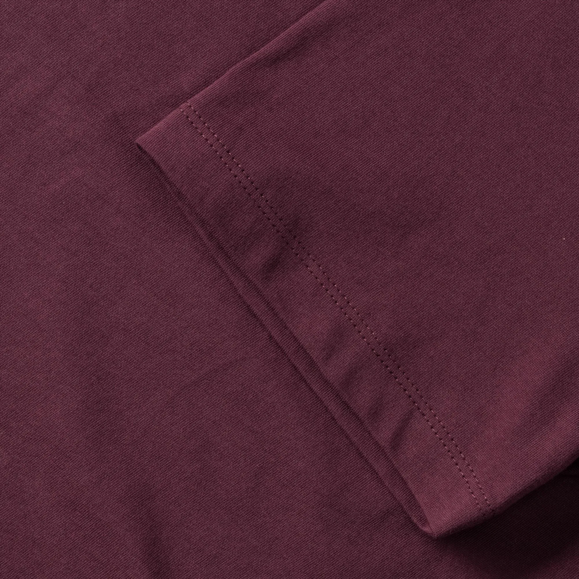 Russell - Pure Organic T-Shirt - Bordeauxrood - 100% Biologisch Katoen sold by Pure Kleding product image thumbnail 5