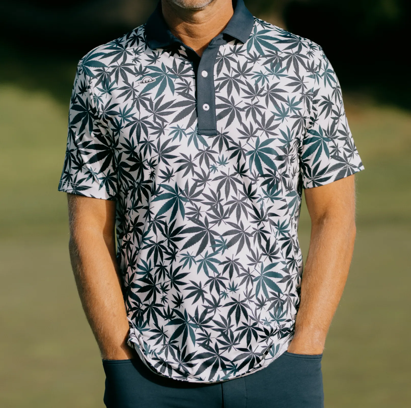 Taylor Recycled Remedy Polo - Navy sold by RADMOR product image thumbnail 3