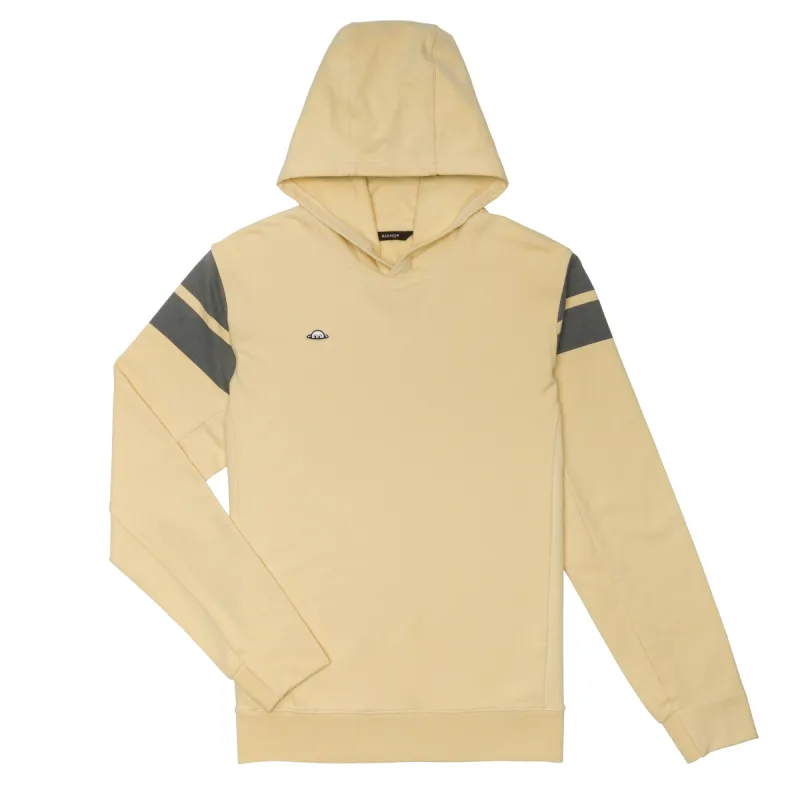 Higgins Cap Stripe Hoodie - Wheat/Shadow made by RADMOR