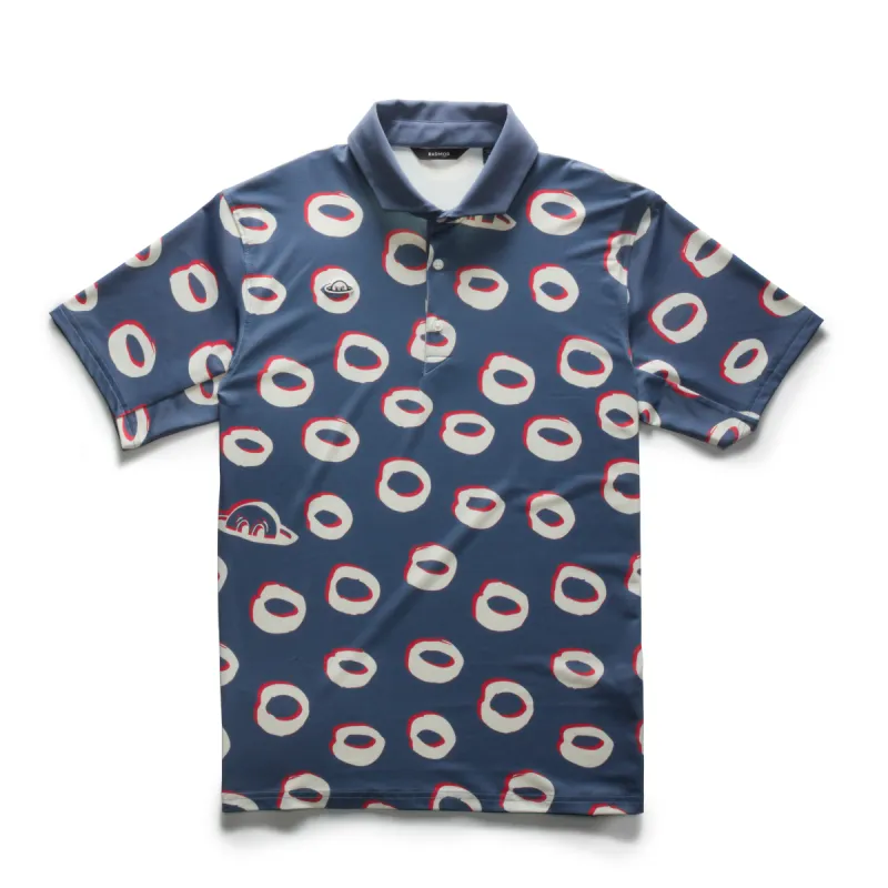 Taylor Recycled Scratch Polo - True Blue sold by RADMOR