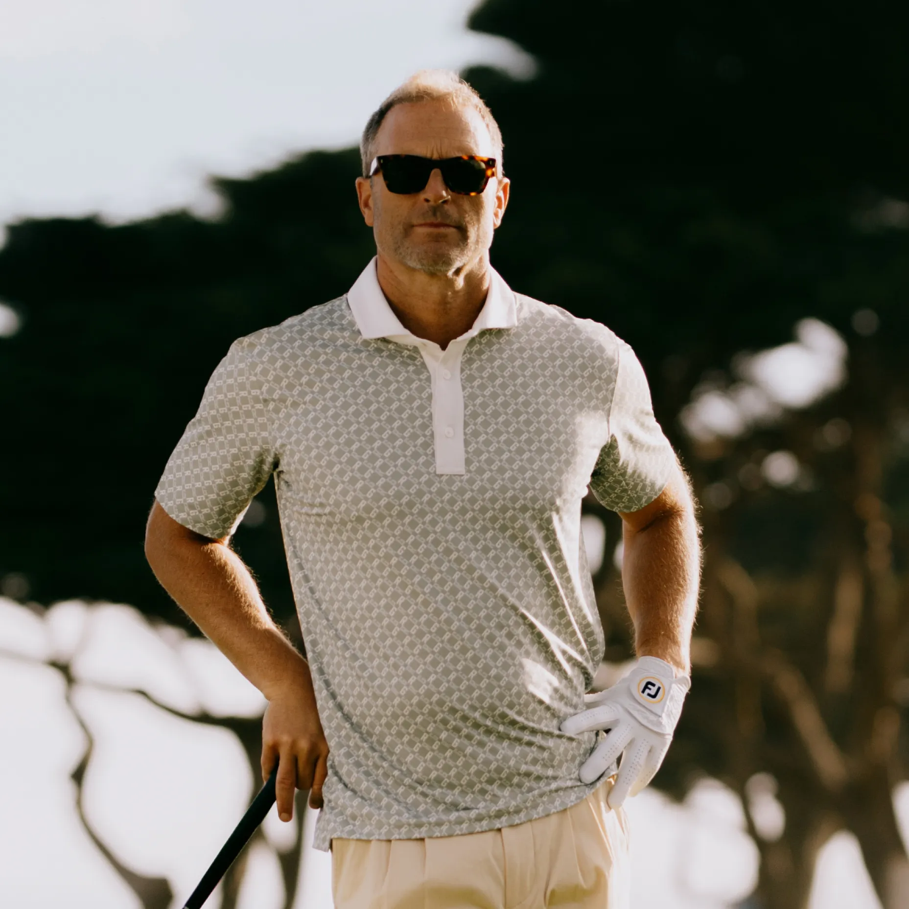 Taylor Recycled RG Polo - Snow White/Caper sold by RADMOR product image thumbnail 2