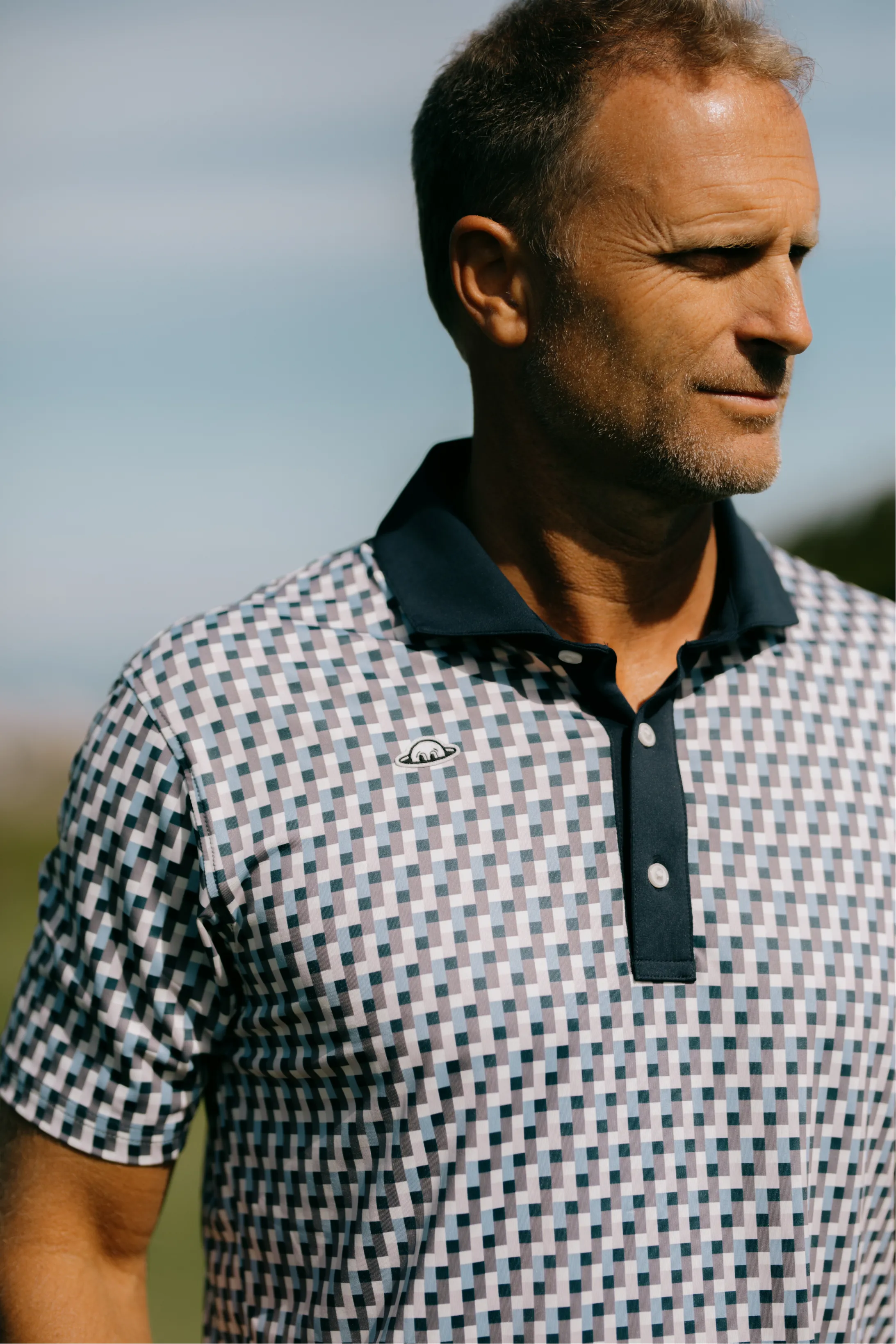 Taylor Recycled Tetris Polo sold by RADMOR product image thumbnail 2