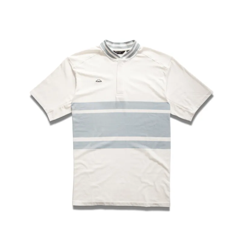Colby Varsity Stripe Polo - Seattle Mist sold by RADMOR