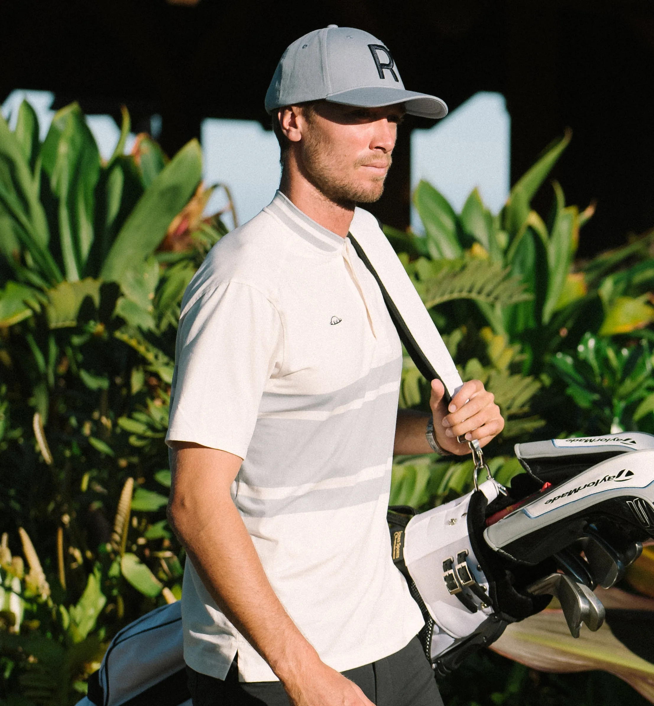 Colby Varsity Stripe Polo - Seattle Mist sold by RADMOR product image thumbnail 2