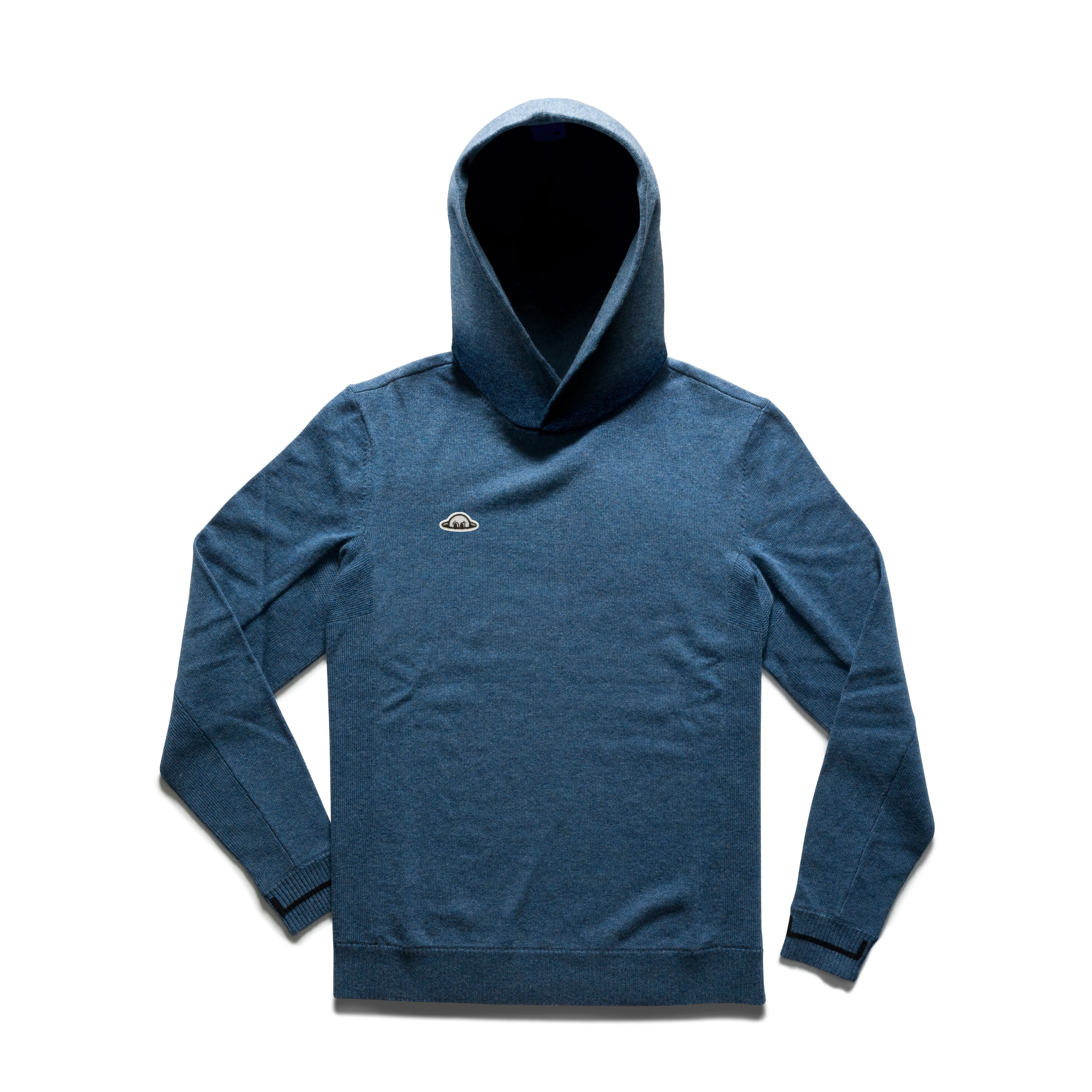 RADMerino Cashmere Blend Hoodie - Denim sold by RADMOR