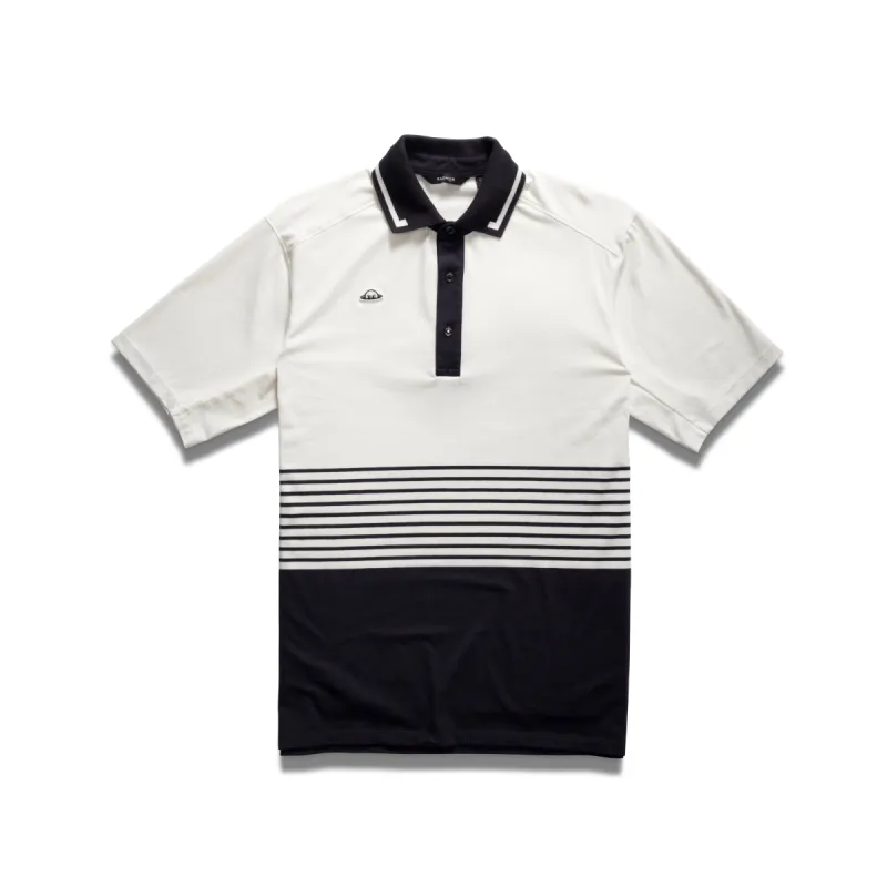 Taylor BobRad Retro Collar Ombre Polo - Blue Graphite sold by RADMOR