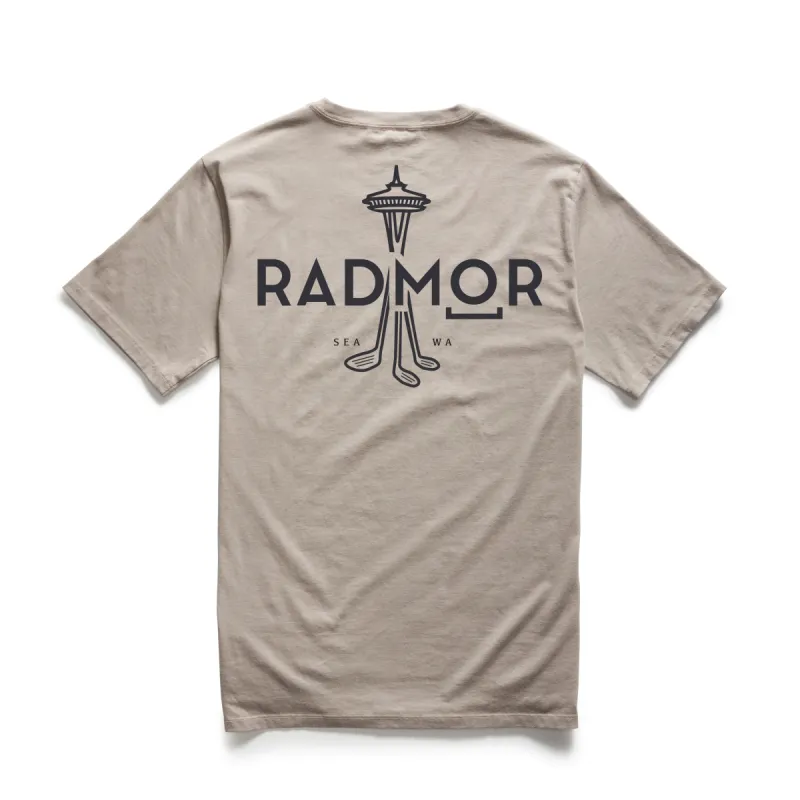 Maxwell Space Needle Tee - Clay sold by RADMOR