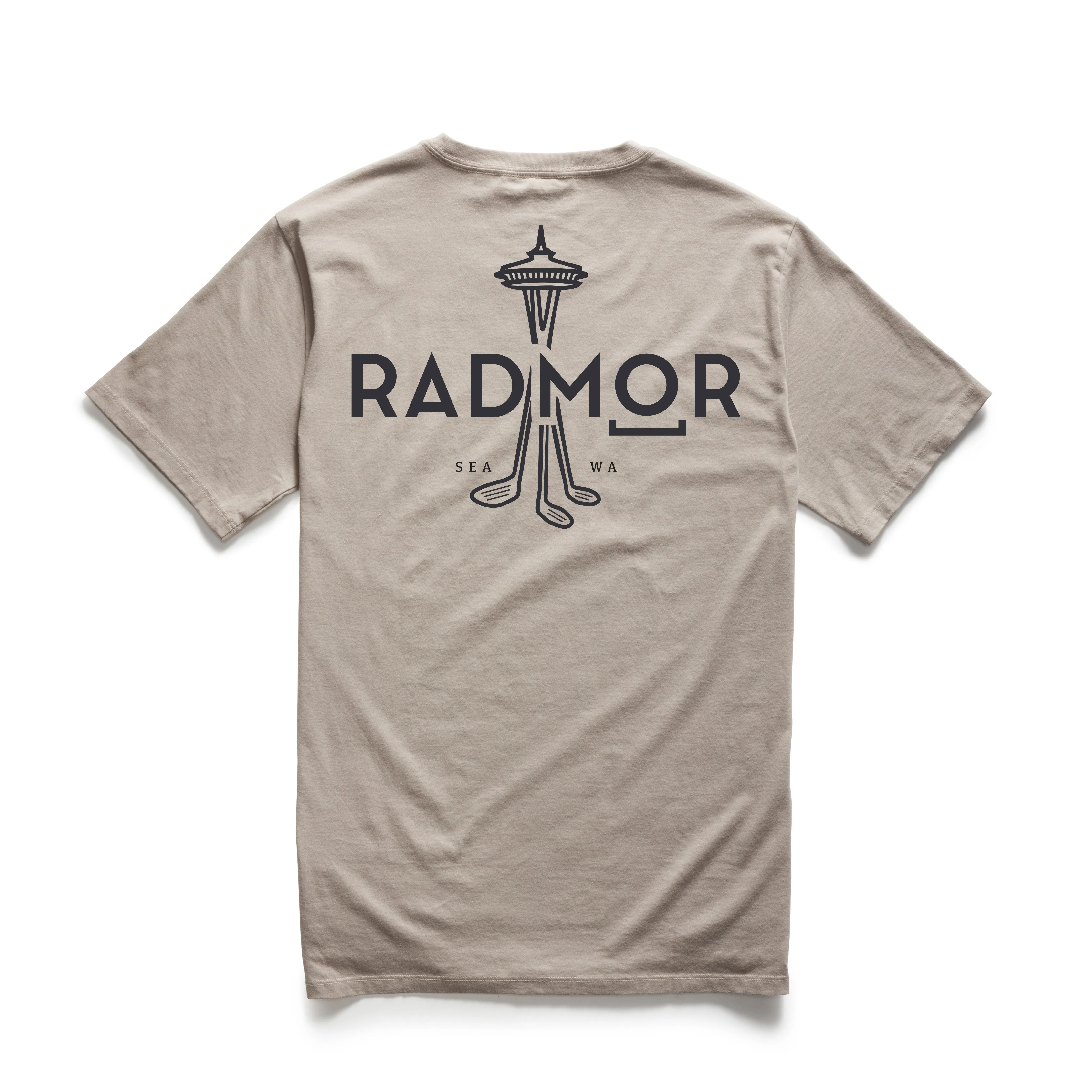 Maxwell Space Needle Tee - Clay sold by RADMOR