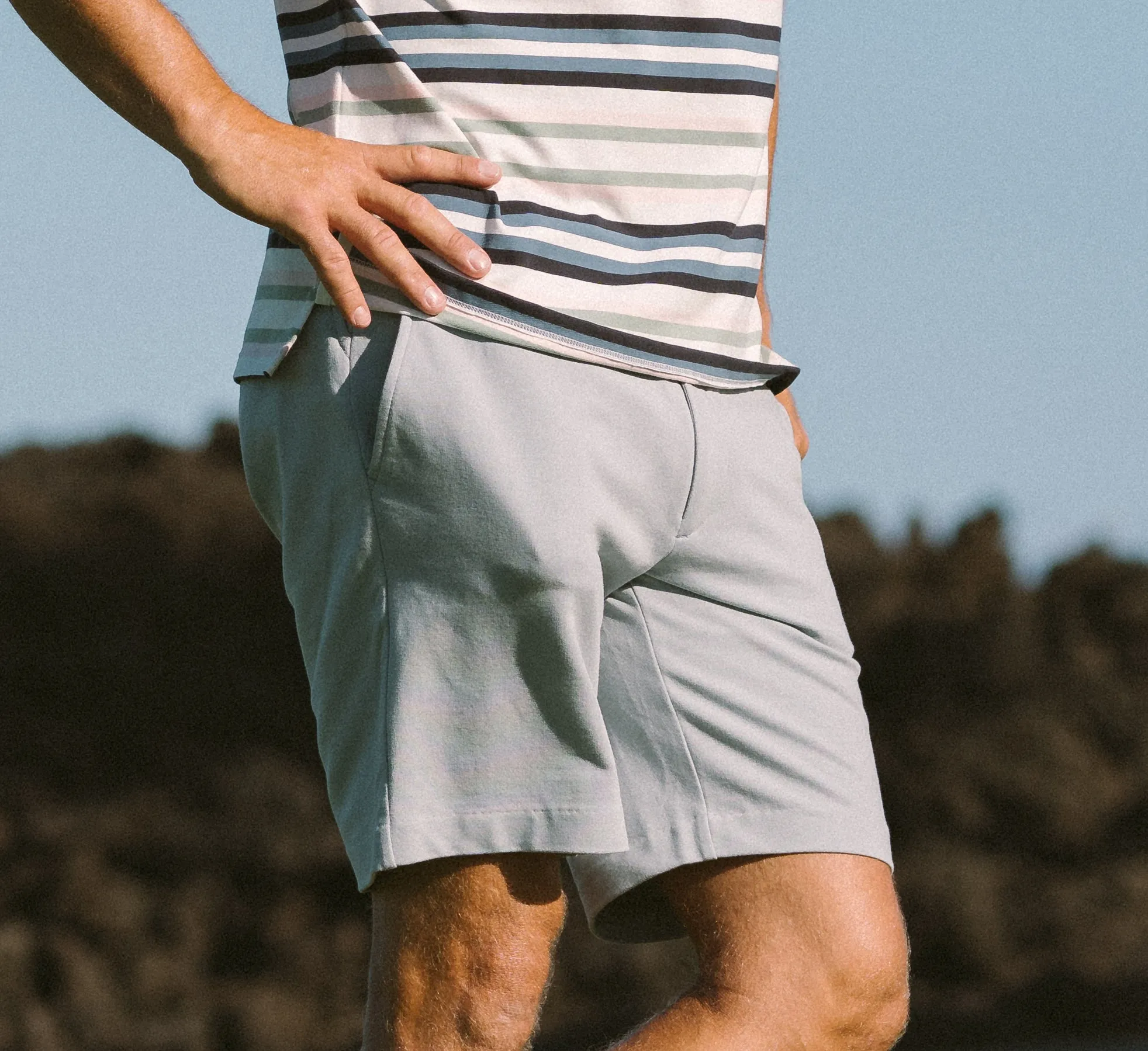 FIVE-O Knit Performance Short - Seattle Mist sold by RADMOR product image thumbnail 2