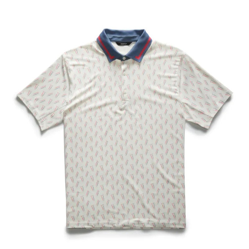 Taylor Recycled Mr. Tee - True Blue/Snow White - Blank sold by RADMOR