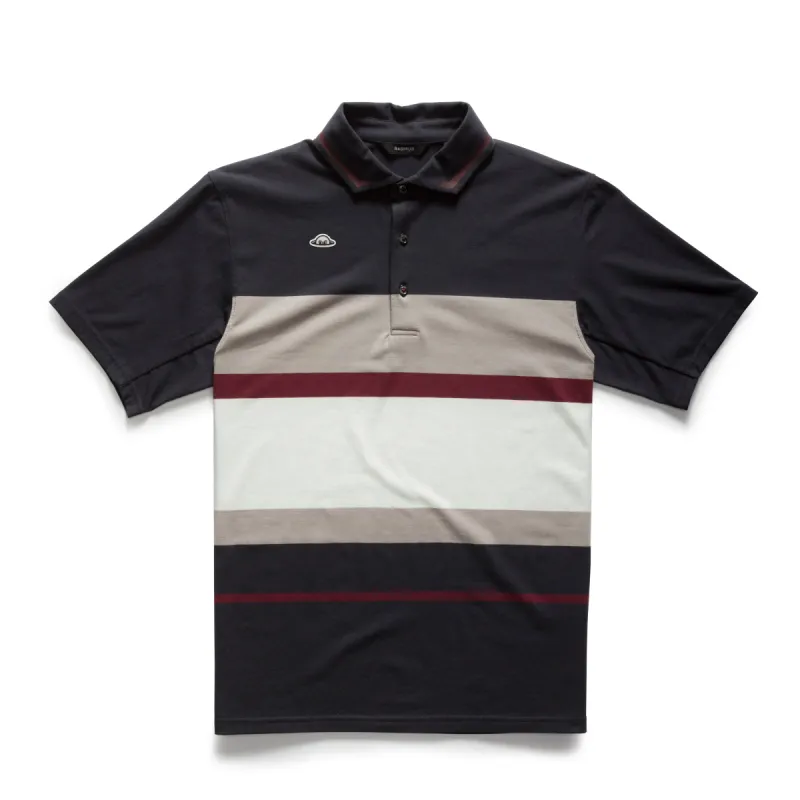 Taylor City Block Polo - Blue Graphite sold by RADMOR