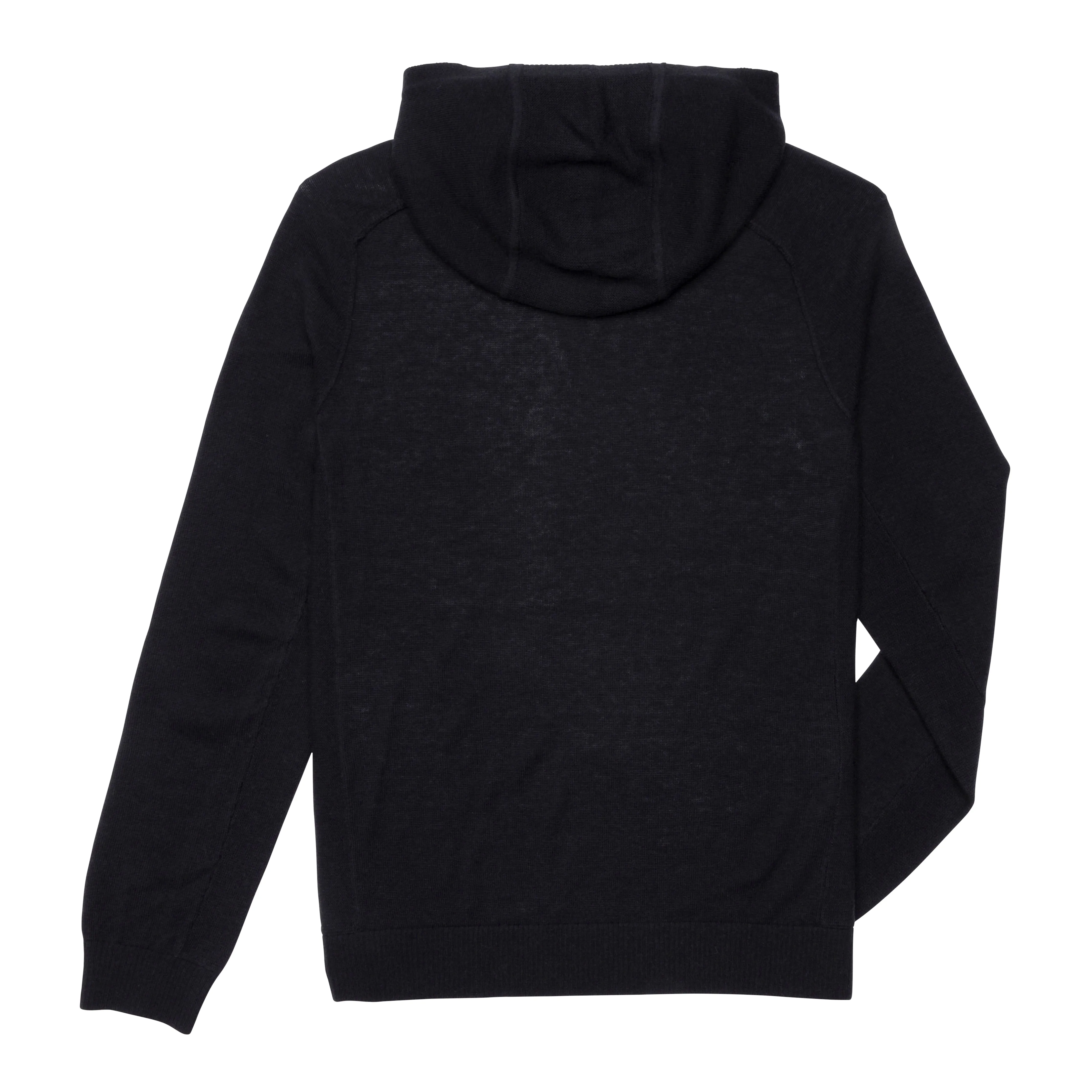 RADMerino Cashmere Blend Unisex Hoodie Sweater - Dark Navy sold by RADMOR product image thumbnail 4