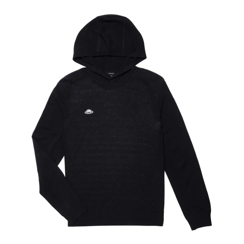 RADMerino Cashmere Blend Unisex Hoodie Sweater - Dark Navy sold by RADMOR