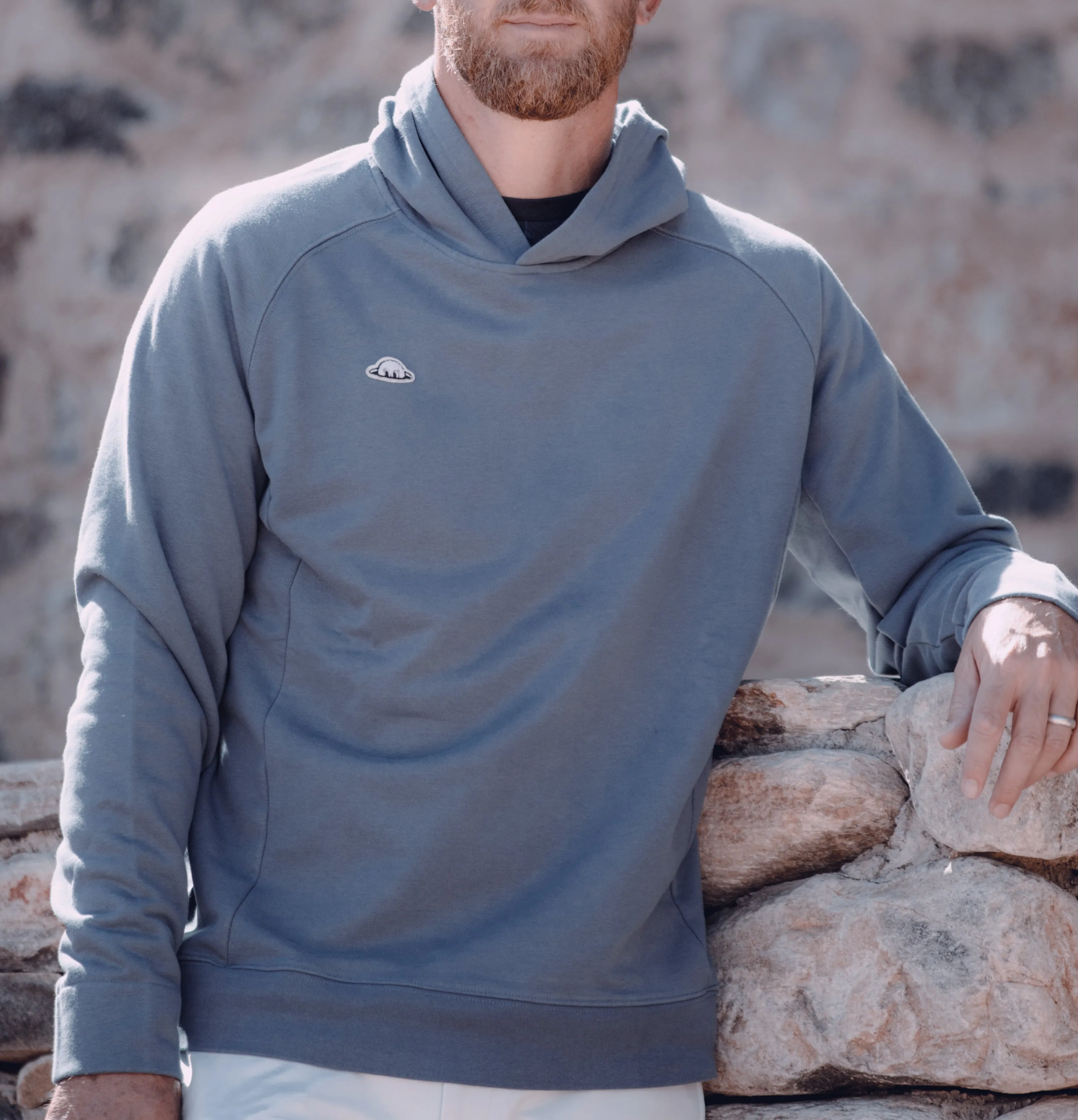 Higgins Hoodie - True Blue sold by RADMOR product image thumbnail 2