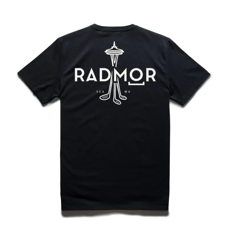 Maxwell Space Needle Tee - Black sold by RADMOR
