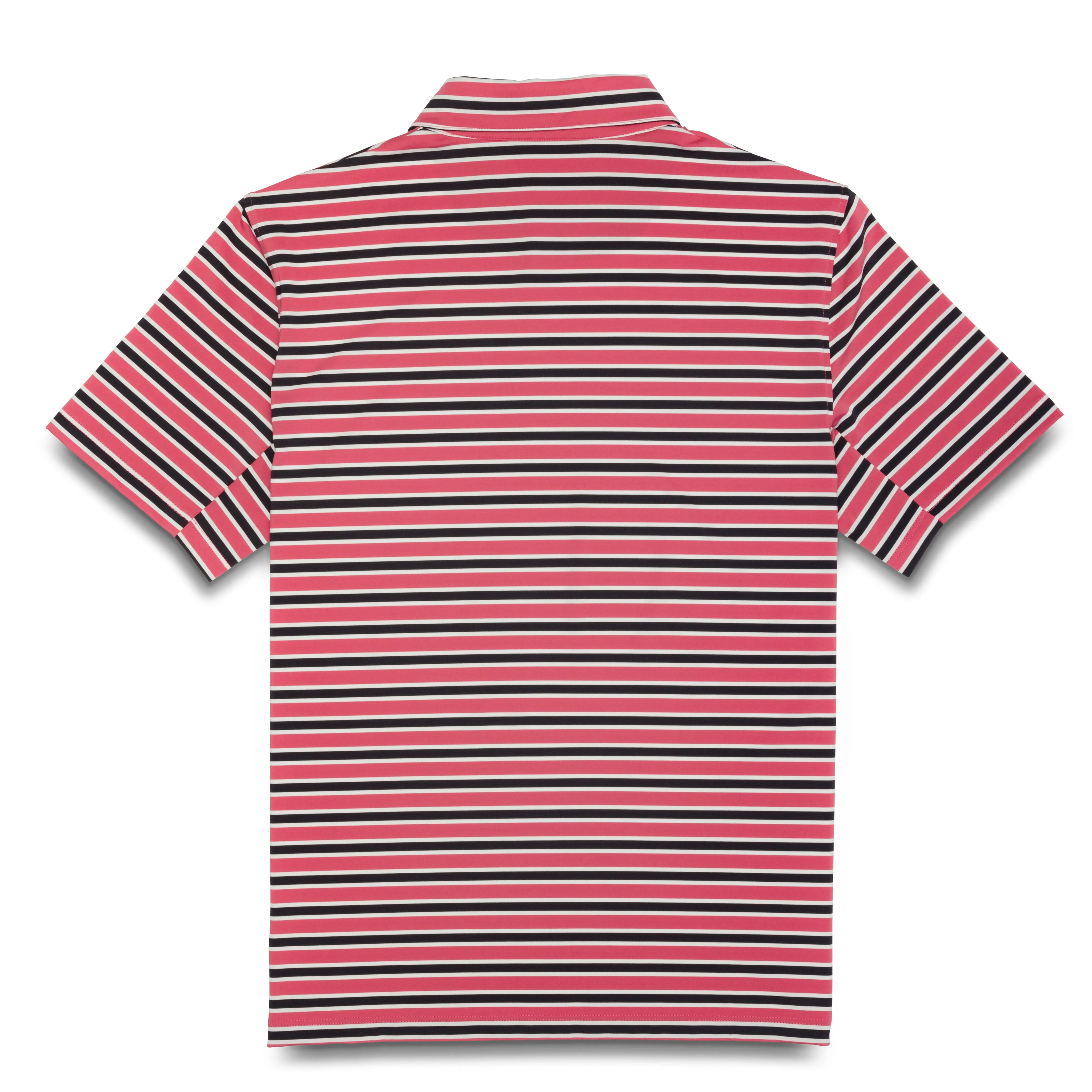 Taylor Recycled Madison Stripe Polo - Rosewood sold by RADMOR product image thumbnail 2
