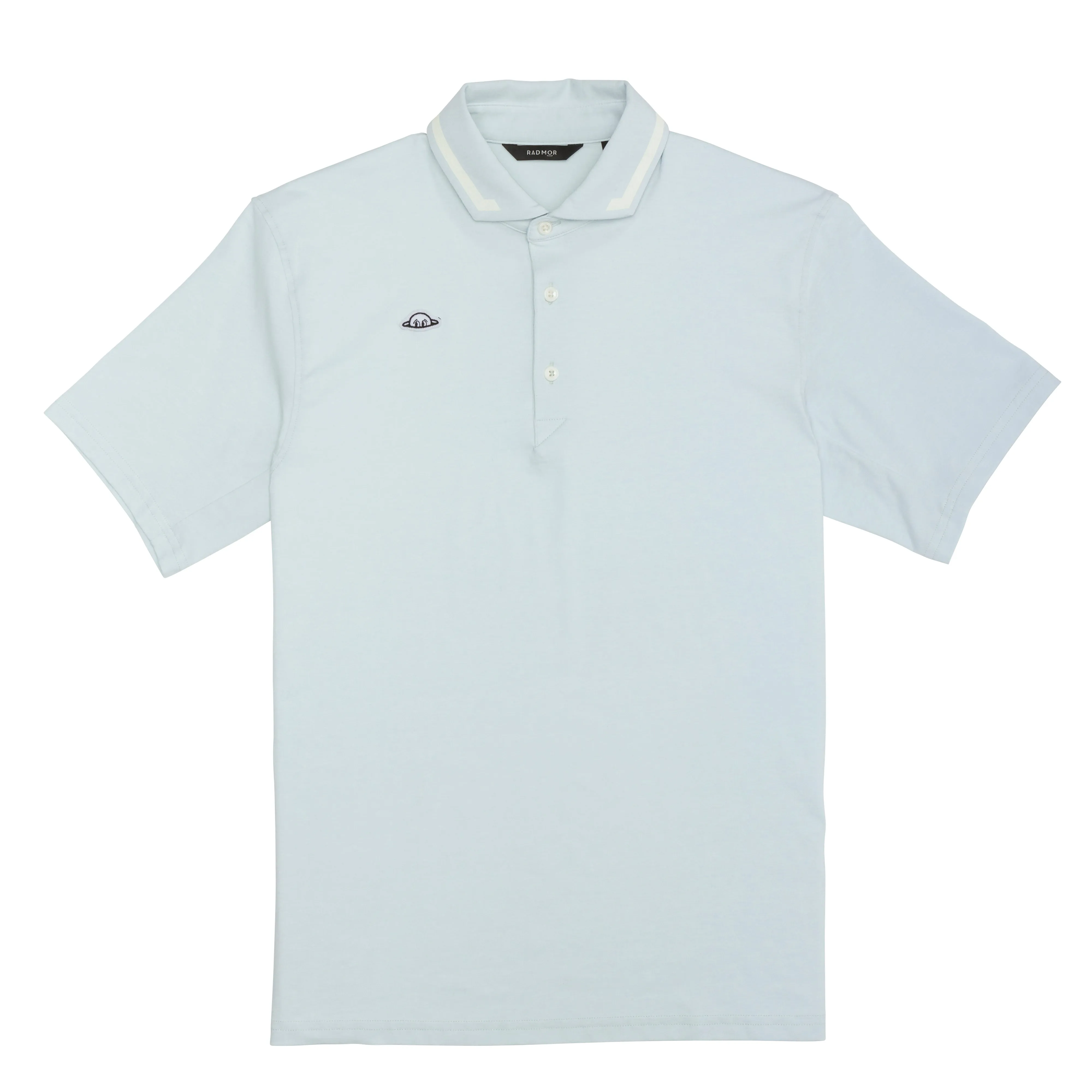Hudson Recycled Polo - Cloudy Blue sold by RADMOR
