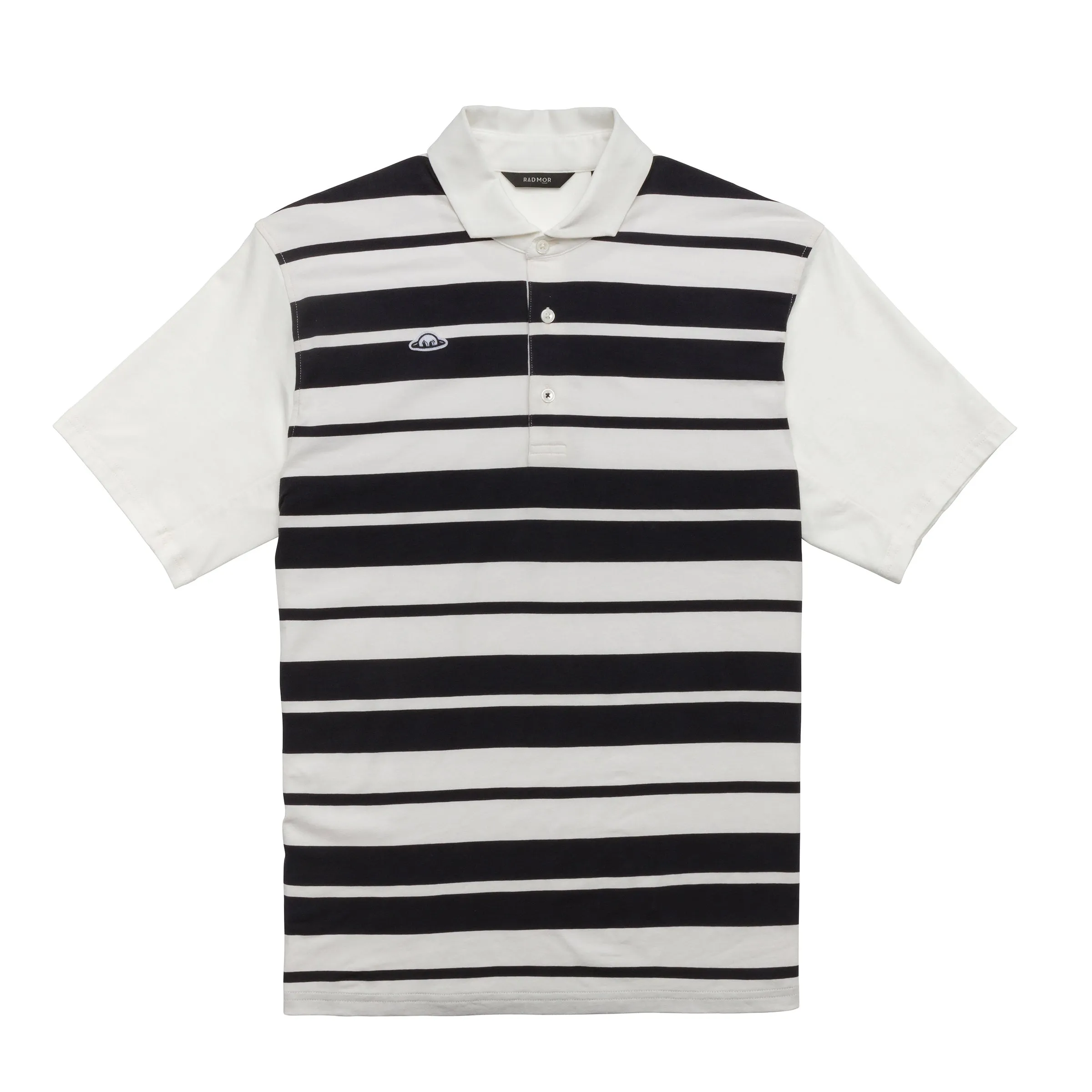 Taylor Alternate Route Polo - Snow White/Blue Graphite sold by RADMOR
