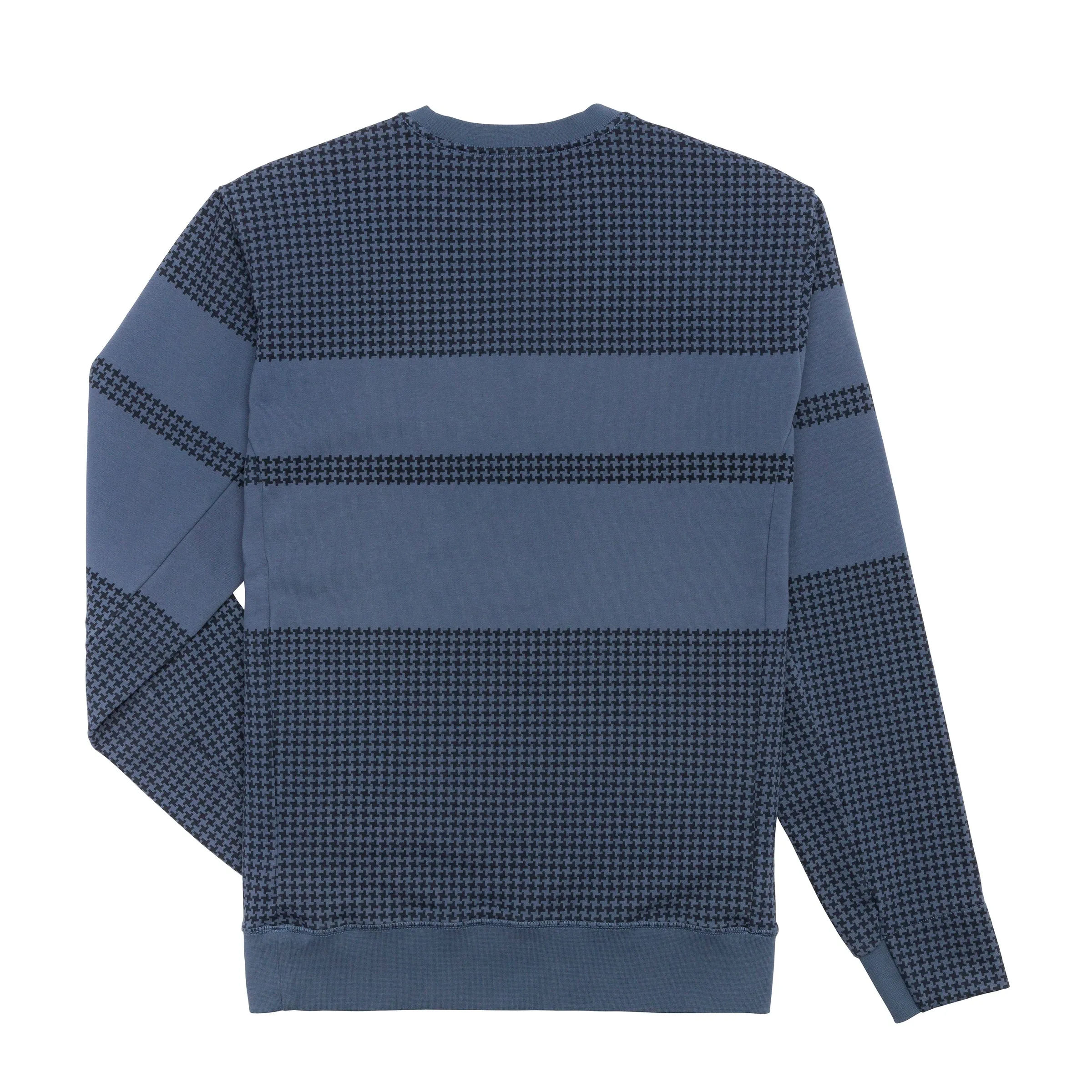 PERKINS Varsity Hounds Unisex Crew Sweatshirt - True Blue/Blue Graphite sold by RADMOR product image thumbnail 3