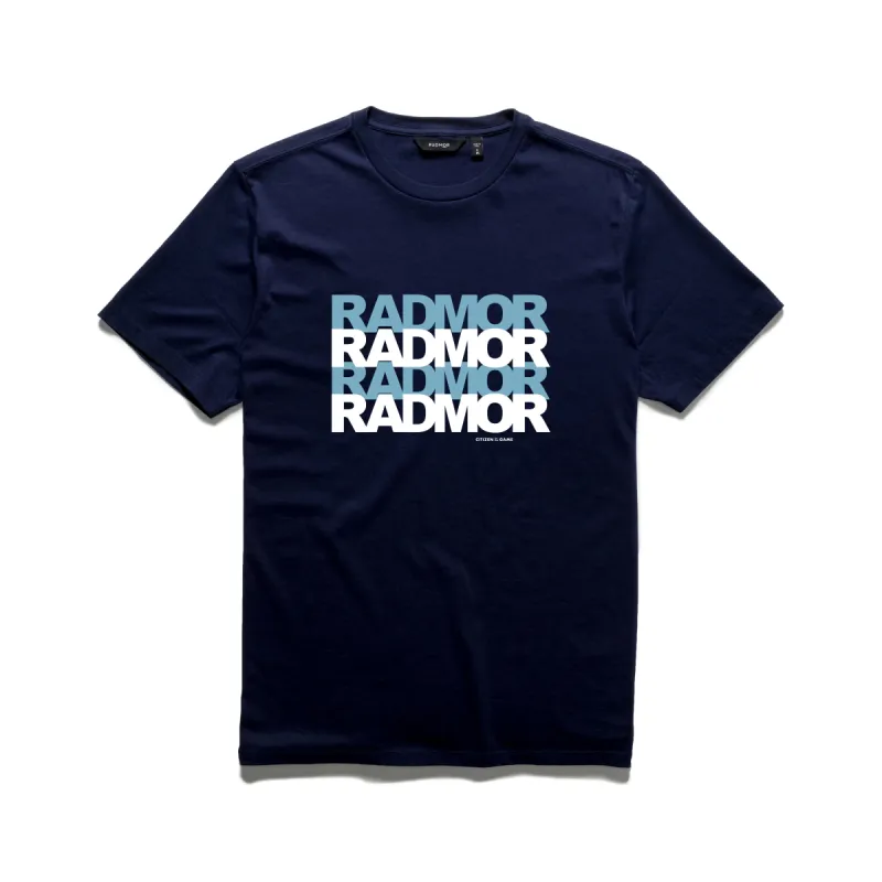 MAXWELL More Rad - Pimalite Players Tee - Navy sold by RADMOR