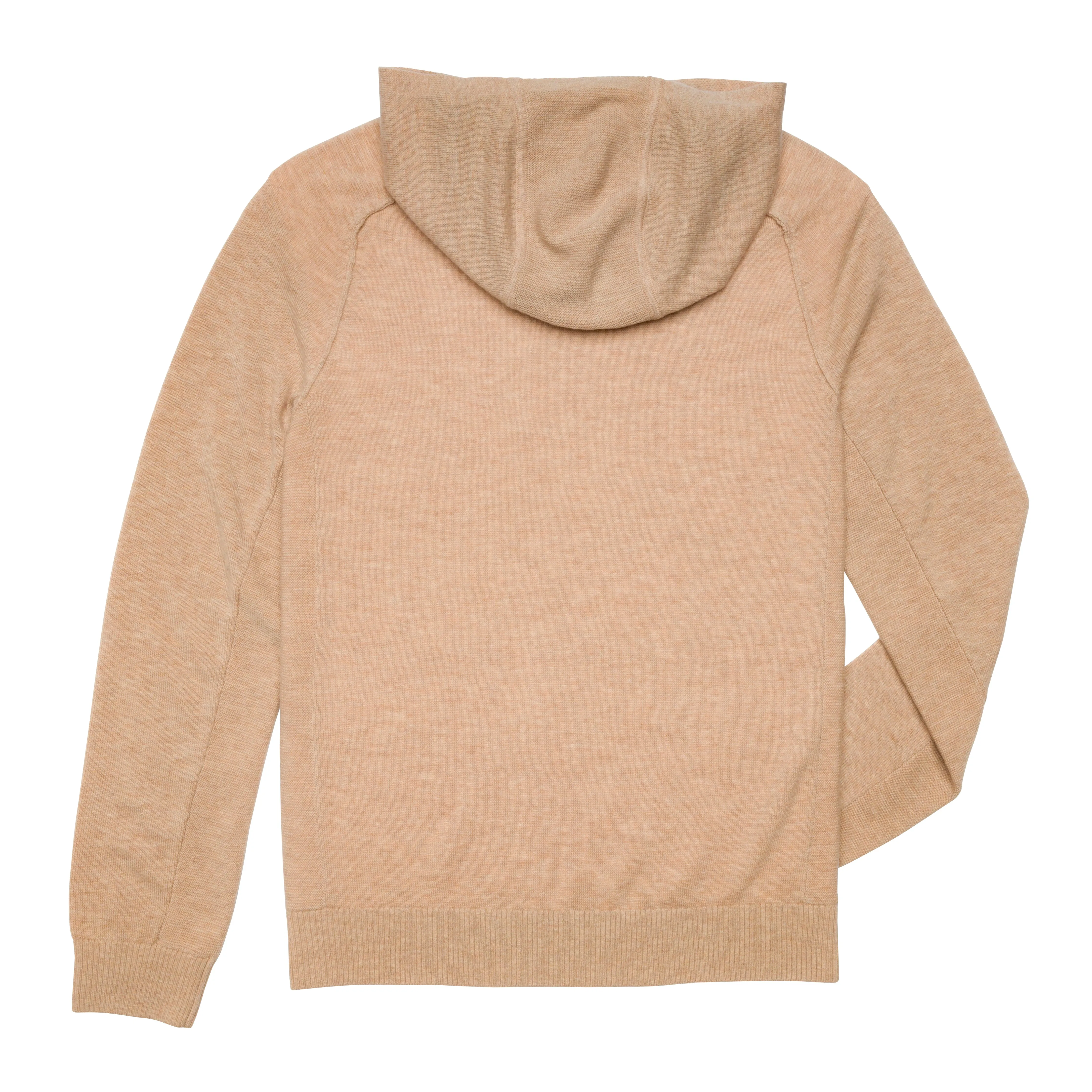 RADMerino Cashmere Blend Unisex Hoodie Sweater - Camel sold by RADMOR product image thumbnail 3