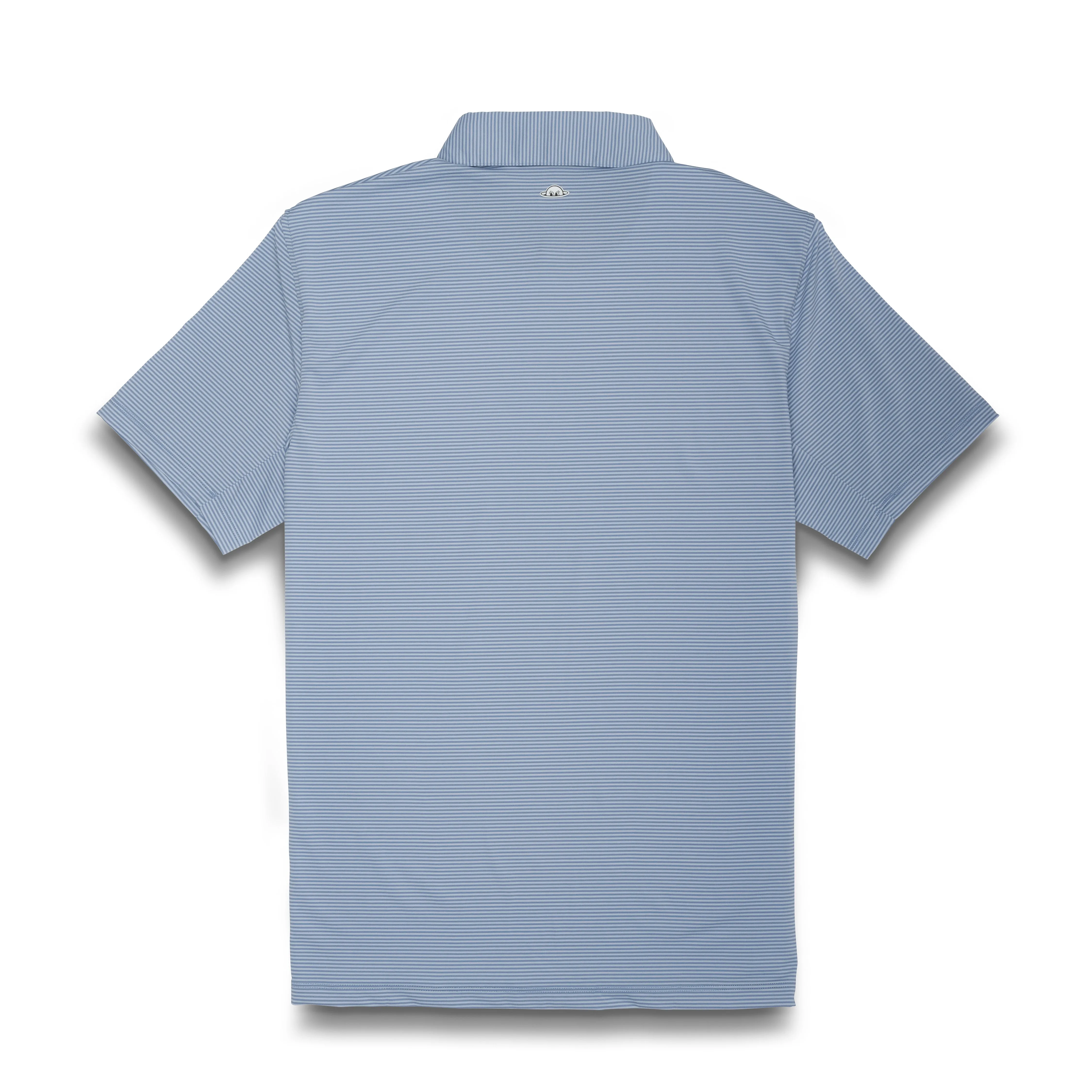 Taylor Recycled Newton Stripe Polo - Olympic Blue sold by RADMOR product image thumbnail 2