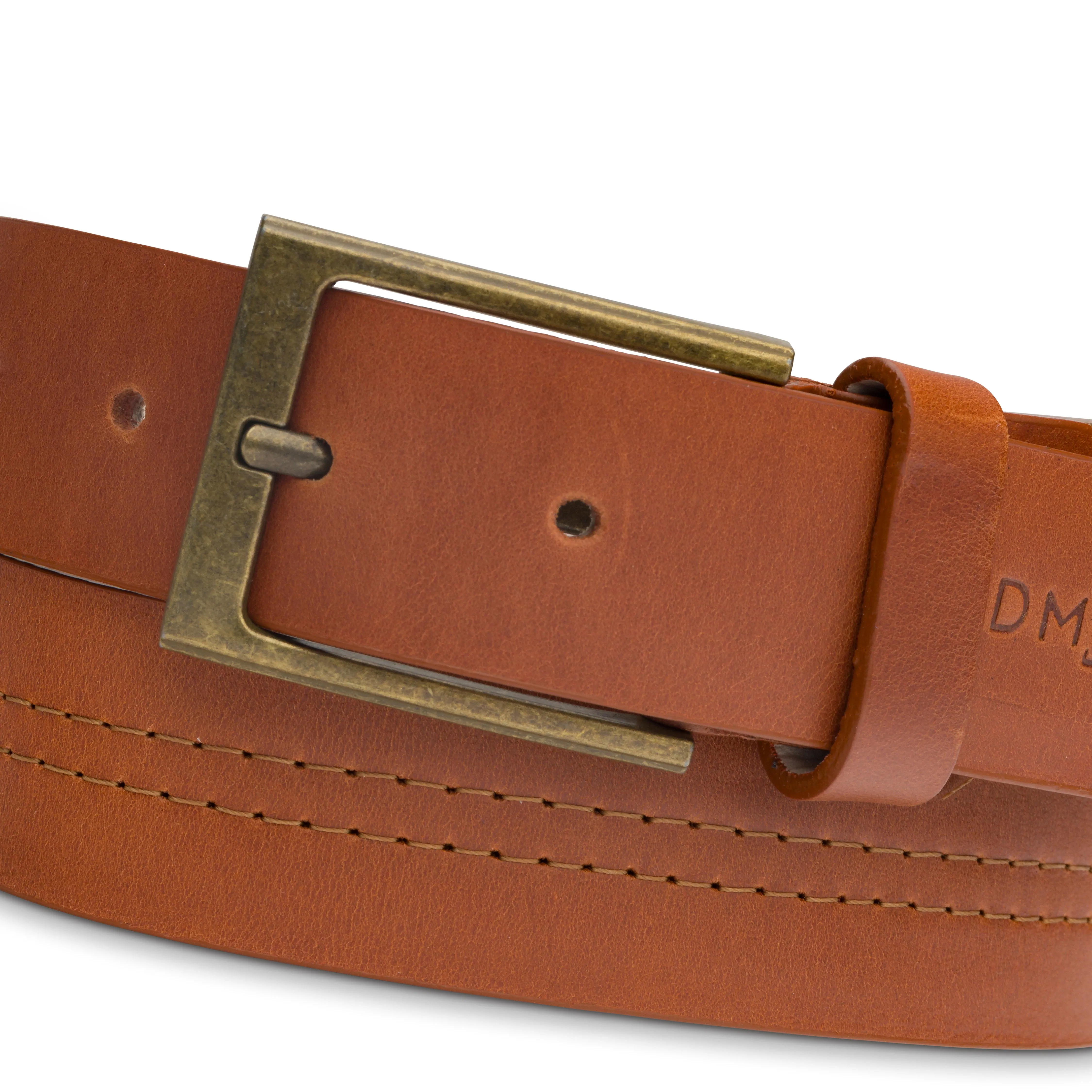 Blaine B-Rad Leather Belt - Cognac sold by RADMOR product image thumbnail 3