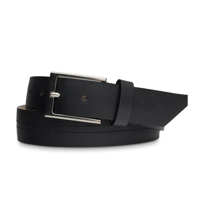 Blaine B-Rad Leather Belt - Black made by RADMOR