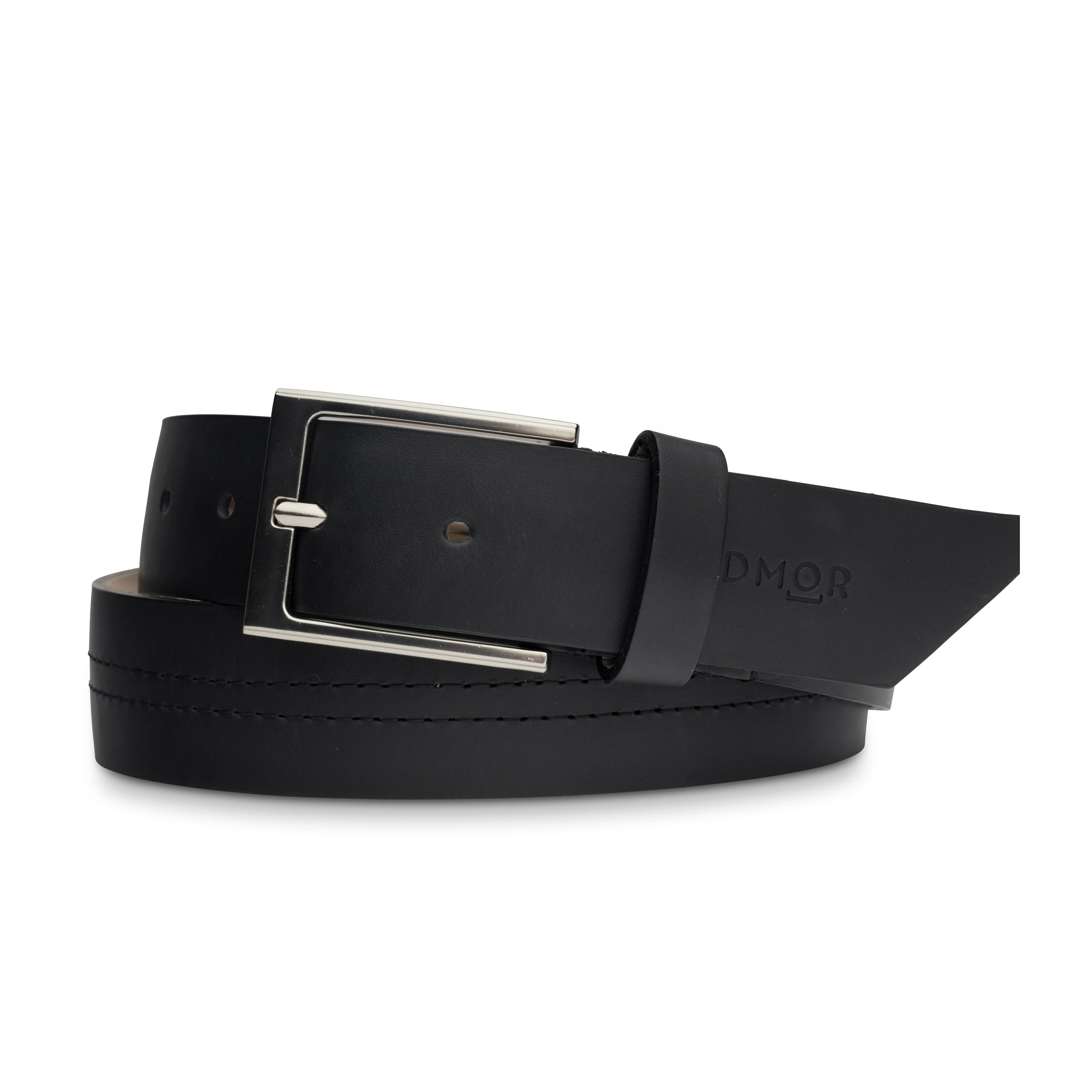 Blaine B-Rad Leather Belt - Black sold by RADMOR