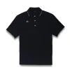 Hudson Retro Recycled Polo - Navy sold by RADMOR