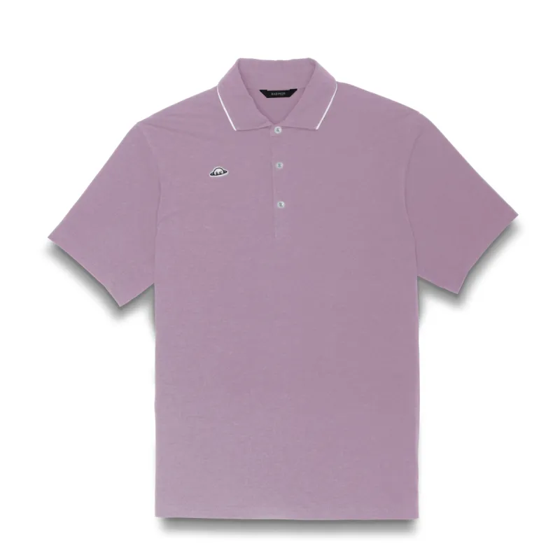 Hudson Retro Recycled Polo - Haze sold by RADMOR