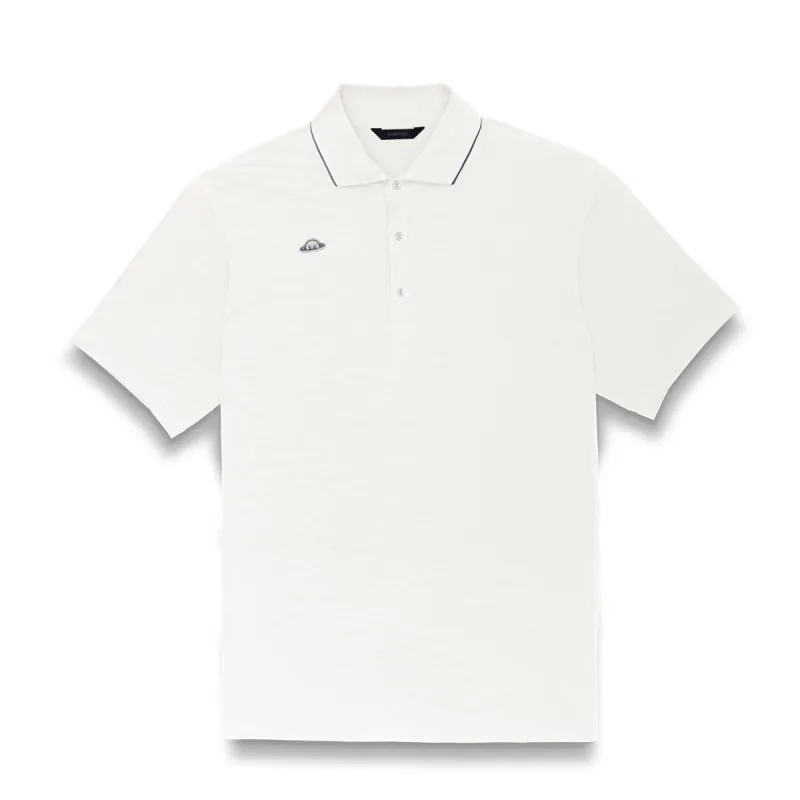 Hudson Retro Recycled Polo - Snow White sold by RADMOR