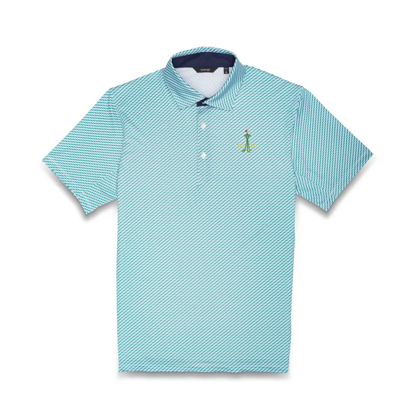Taylor Recycled Cubic Polo - Magnolia Lane Edition - Slate / Celtic sold by RADMOR