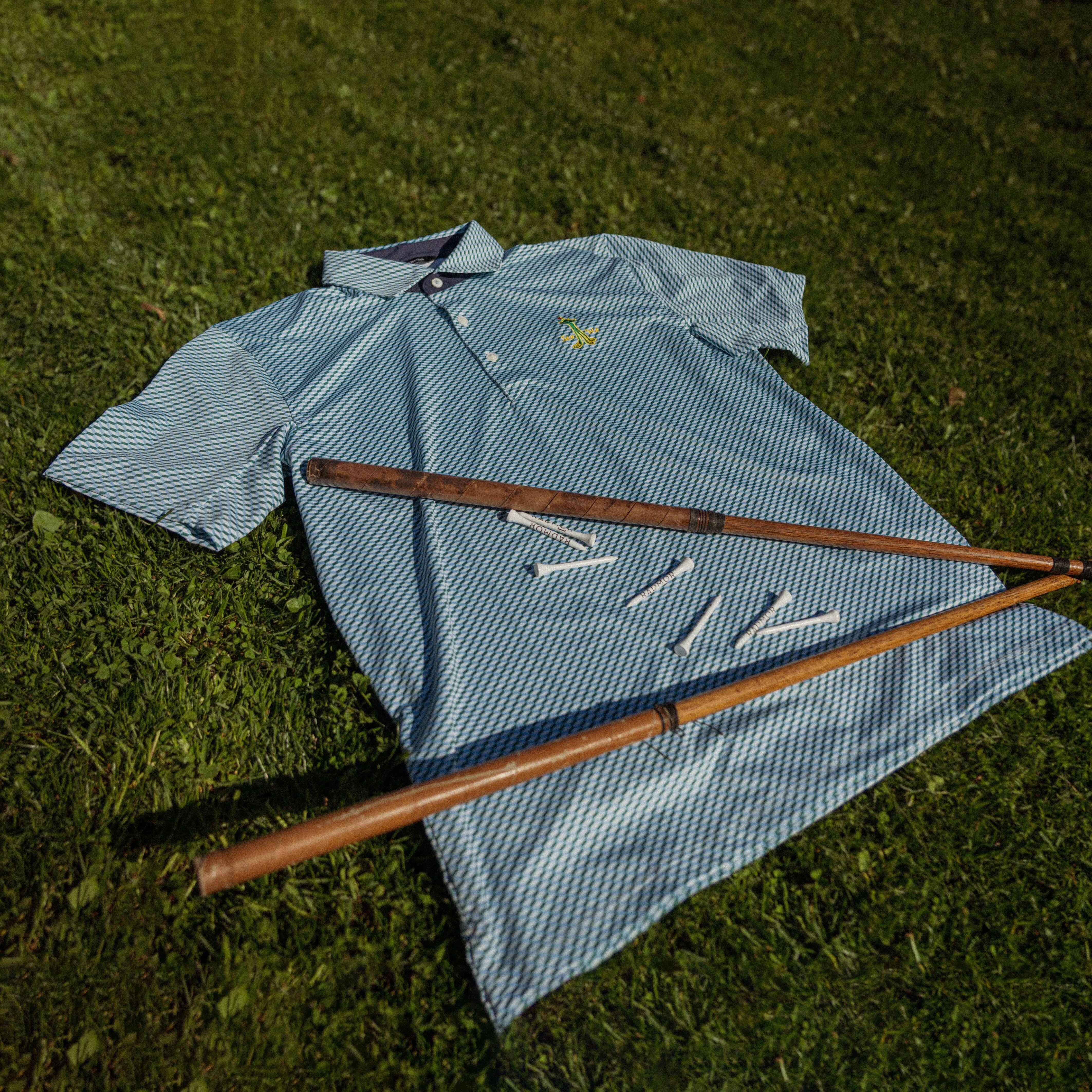 Taylor Recycled Cubic Polo - Magnolia Lane Edition - Slate / Celtic sold by RADMOR product image thumbnail 3