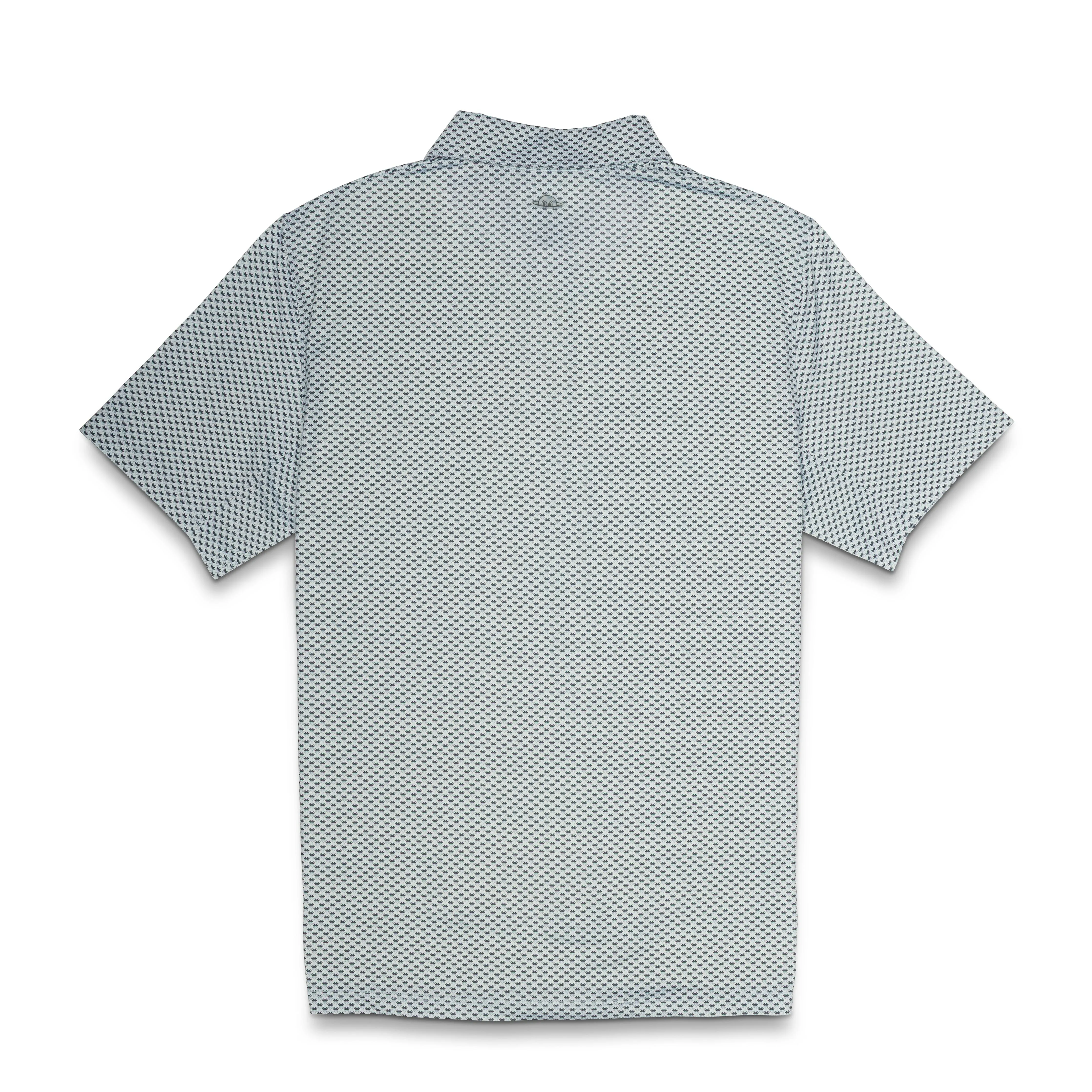 Taylor Recycled Agave Print Polo - Slate sold by RADMOR product image thumbnail 2