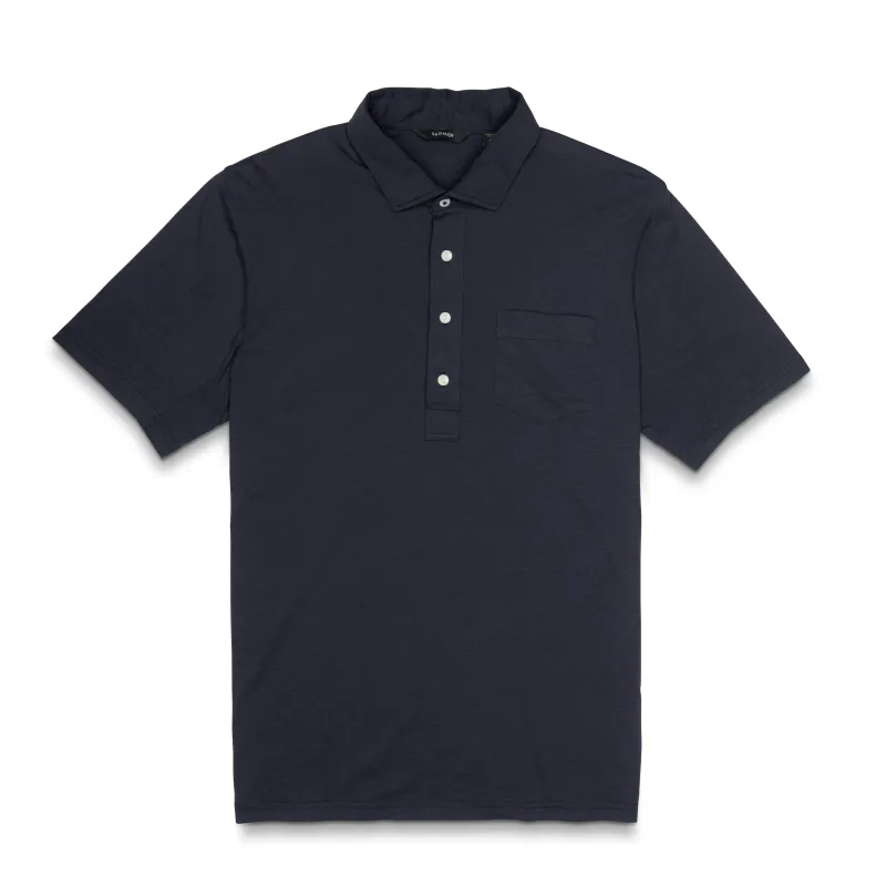 Leo 2.0 Pocket Tee Polo - Dark Navy sold by RADMOR