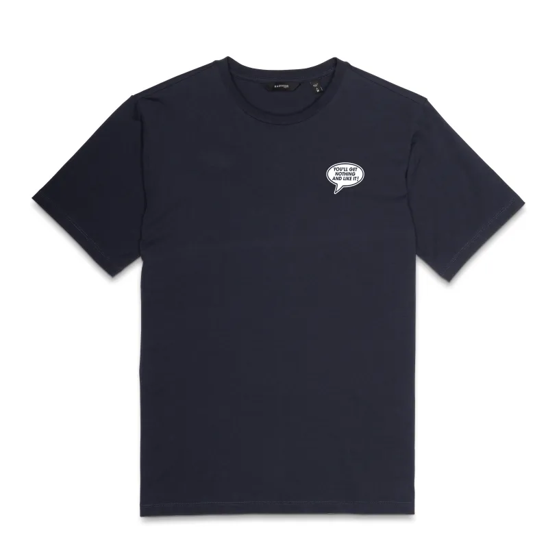 Garner Stretch Tee - Dark Navy - Pop Art sold by RADMOR