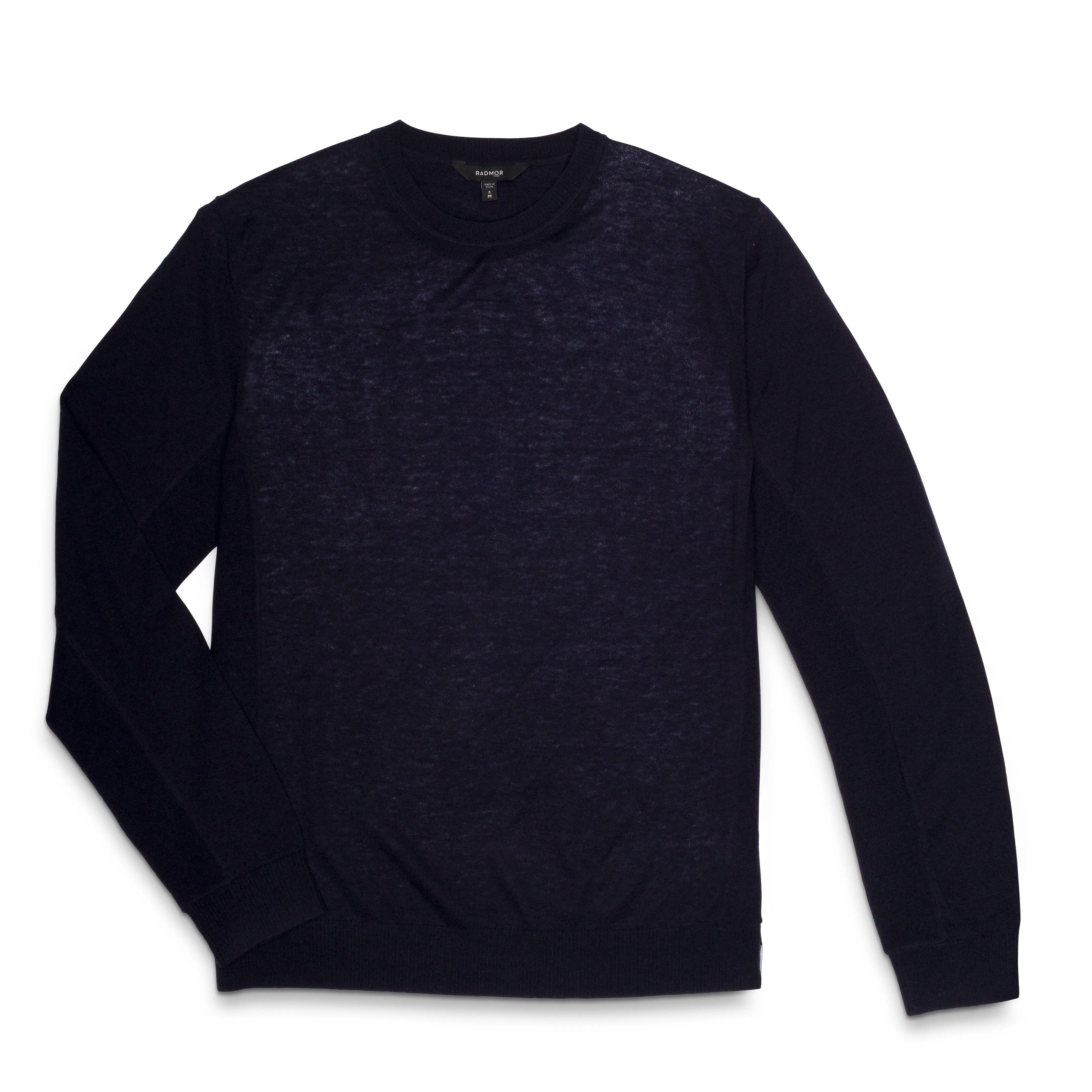 RADMerino Cashmere Blend Sweater Crew - Dark Navy sold by RADMOR