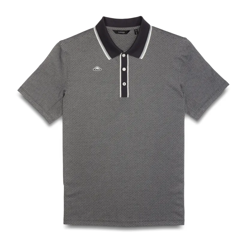 Hudson Recycled Vintage Jacquard Polo sold by RADMOR