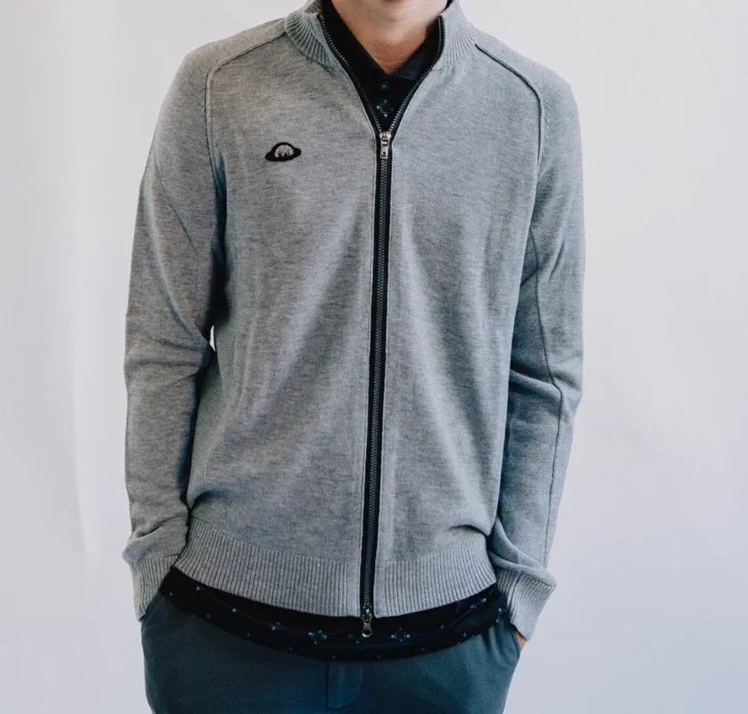 RADMerino Cashmere Blend Zip Cardigan Sweater sold by RADMOR