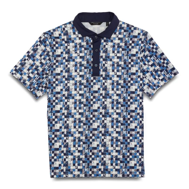 Taylor Recycled Boetti Polo - Navy sold by RADMOR