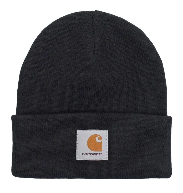 Short Acrylic Watch Hat Black sold by RAGAZZI