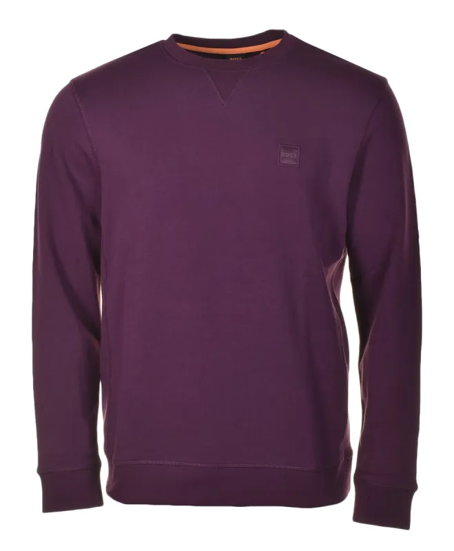 Westart Sweatshirt 510 Medium Purple made by Hugo Boss