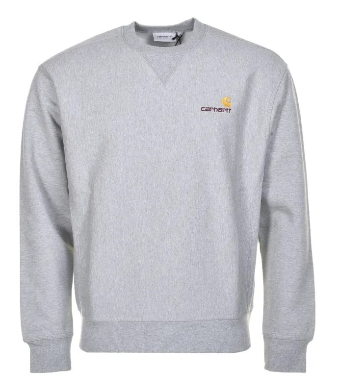 American Script Sweatshirt Grey Heather sold by RAGAZZI