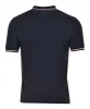Twin Tipped Polo Shirt Navy Snow White Burnt Red sold by RAGAZZI