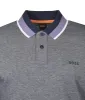 PeOxford Long Sleeve Polo Shirt Dark Blue sold by RAGAZZI