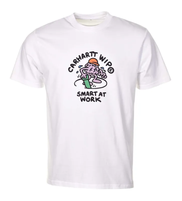 Short Sleeve Smart T Shirt White sold by RAGAZZI